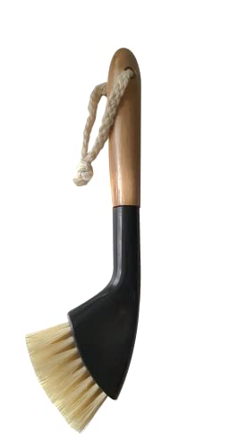 SPADO - Brosse Nettoyage Pour Sanitaires - Idéale Joints, Angles et Recoins - En Bois de Bambou Durable - Fabrication Française