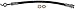 Dorman H620700 Brake Hydraulic Hose Compatible with Select Models