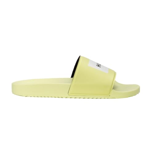 HUGO Men's Modern Slide, Light Pastel Yellow743, 10
