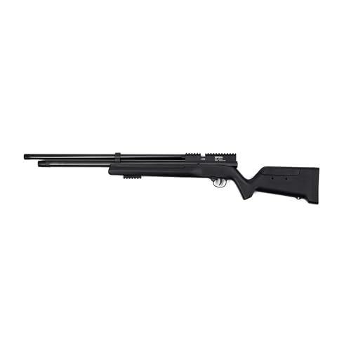 Barra 1100z Gen 2 PCP Air Rifle – .22 Caliber, 1000 FPS, Side Lever Action, Black Finish