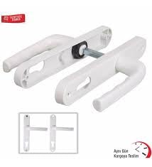 FEYZA YAPI Pvc Pimapen Yale Kapı Kolu Beyaz takım
