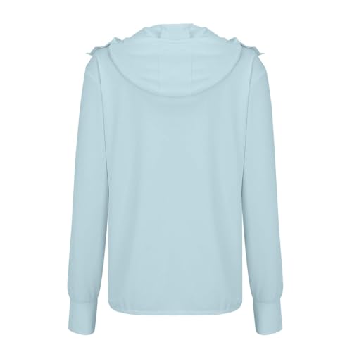 Sudadera protección solar transpirable con capucha y cremallera 7