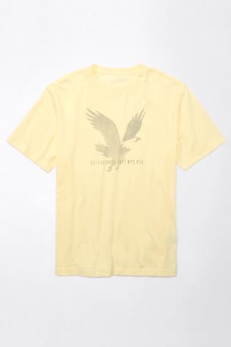 Image of American Eagle Men's Supersoft Everyday Wear Short‑Sleeve Logo Graphic T‑Shirt