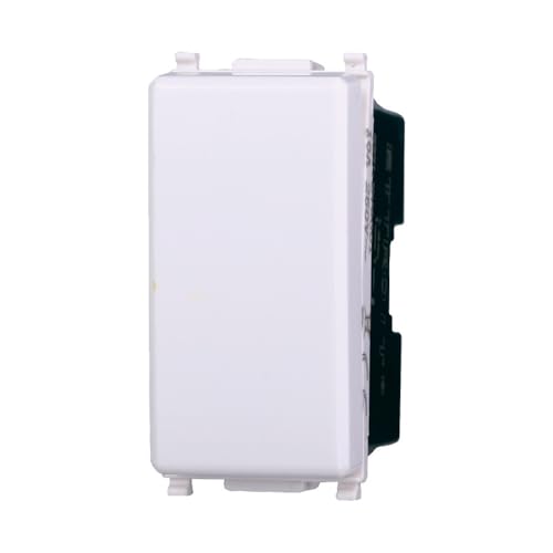 IXTRIMA Interruttore unipolare 1P 16A compatibile plana colore bianco EV0401