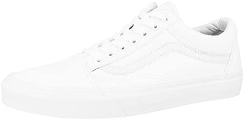 Vans Unisex Adults Old Skool Classic Skate Shoes True White Review | Image 3