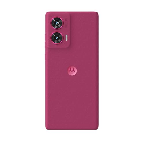 Smartphone Motorola Edge 50 Fusion 5G - 256GB 8GB RAM + 8GB RAM Boost 50MP Sony AI Camera IP68 NFC Pink - Vegan Suede glide