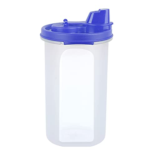 Image of Cutting EDGE 585 ML Smart Slim Oil Dispenser Airtight Light Blue (Set of 1) | BPA free food grade plastic material, recommended for storing oil, vinegar, Water, sauces, juice, kitchen Storage