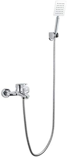 Ensemble de douche avec douchette à main triple simple en cuivre