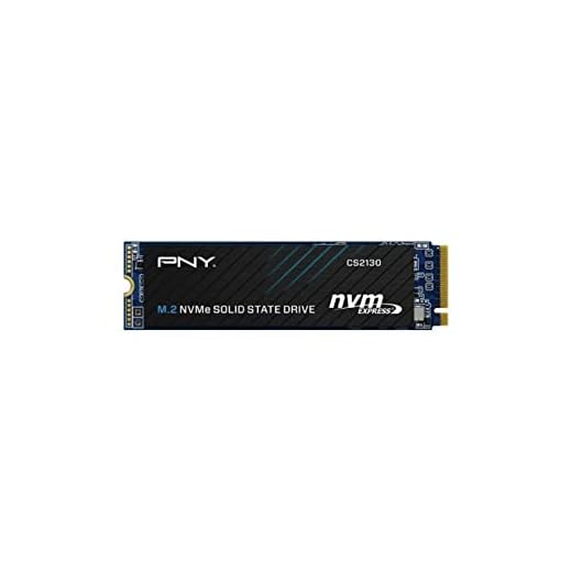 PNY CS2130 M.2 NVMe Internal Solid State Drive (SSD) 500GB - Lesegeschwindigkeit bis zu 3500 MB/s (M280CS2130-500-RB), Schwarz