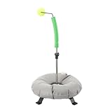 WEBCAB Tennis Trainingsausrüstung, Höhenverstellbar Tennissimulator für Solotraining Erwachsener, 70cm–105cm Tennis-Trainingsgerät, Tennistrainer-Schwungübungsgerät