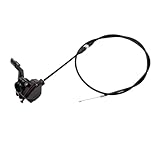 PRO BAT 7/8'' 22mm Thumb Throttle Cable Accelerator Handle Assembly for 50cc 70cc 90cc 110cc 125cc 250cc ATV Quad Go Kart TaoTao Pit Bike