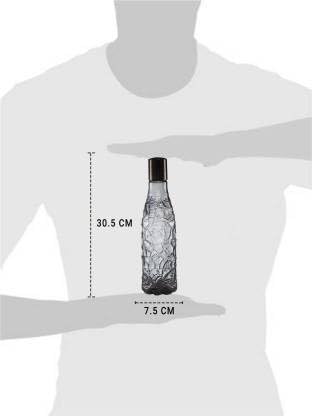 Image of Finner Designer Mosaic Bottle - 1000ml - PET (Pack of 6, Multicolor, PET) 1000 ml Bottle (Pack of 6, Multicolor, PET) WB-7
