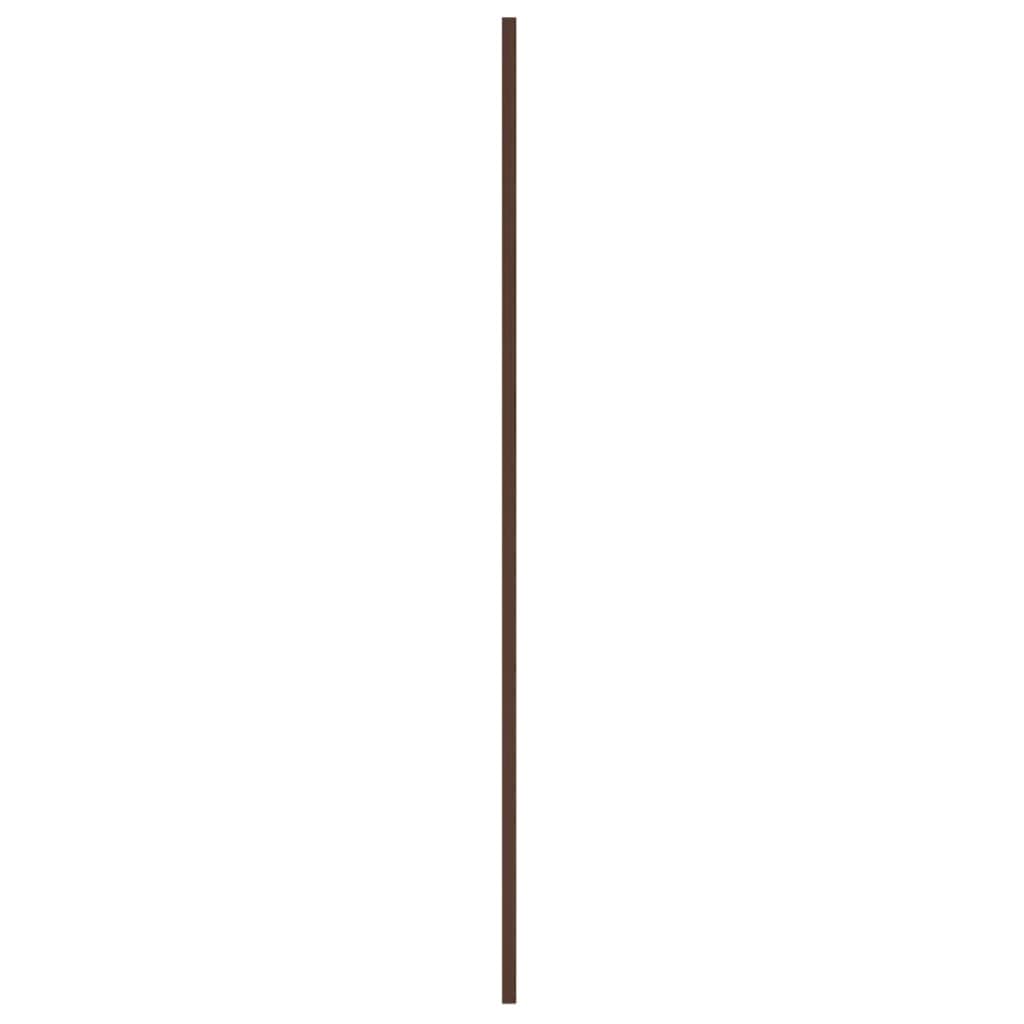 Genérico Panel para tejado Acero galvanizado marrón 36 Unidades 80x45 cm,Techo-317206