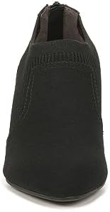 LifeStride Womens Gia Slip On Heeled Booties Black 7.5 W | Image 2
