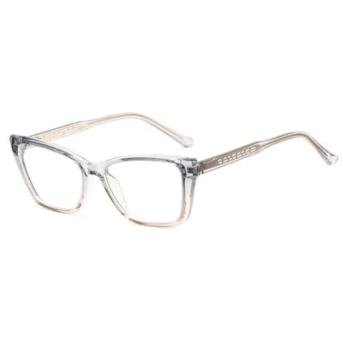 Lunettes de vue carrées en métal léger : finis les maux de nez