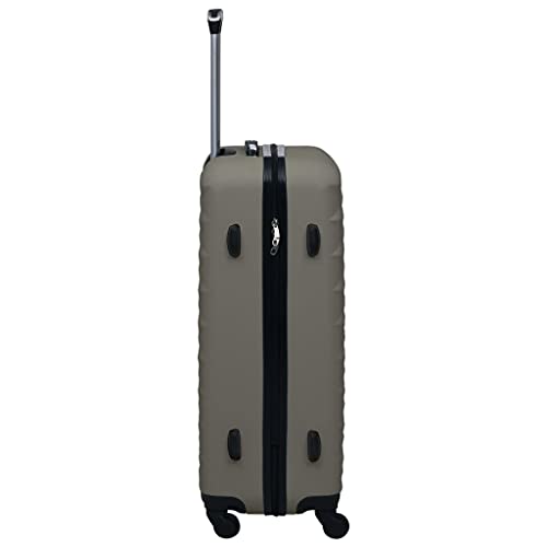 CHARMMA Hardcase Trolley Set 2 pcs Anthracite ABS,Suitcases-924324
