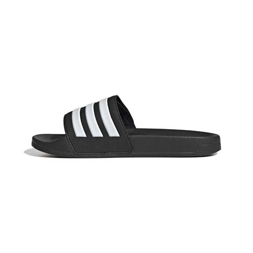 Image of adidas Mens Adilette Shower Arsenal Slides Casual Sandals Casual - Red