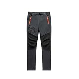 pantalon softshell femme 🔥🔥DISEÑO TRIDIMENSIONAL DE LA RODILLA: La construcción tridimensional de la rodilla y las inserciones de tejido antifricción mejoran la movilidad de la rodilla. El material duradero y resistente a los desgarros ofrece resistencia a la abrasión y a los arañazos para un uso prolongado.