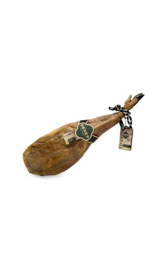 BEHER Paleta de Bellota 100% Ibérica Ecológica, 4,5-5 Kg, Curación Natural 24 Meses, Origen Guijuelo, Sin Aditivos