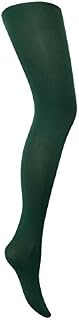 Mysasi Women's 100 den. Opaque Tights Size. M. Bottle Green.