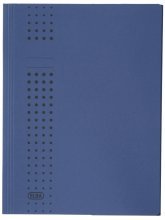 20X Sammelmappe chic, Karton (RC), 320 g/qm, A4, 10 mm, dunkelblau Elba 31 477 DB 10 mm