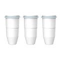 AQUA CREST NSF/ANSI 42,53&372 Certified Multiple-Stage Replacement Water Filters, Replacement for Pitcher and Dispenser, Reduce TDS, PFOA/PFOS, Chlorine, 3 Packs