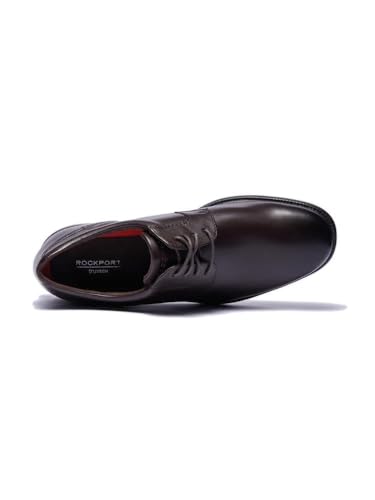 Rockport Men's Charles Road Plain Toe Oxford, Dark Brown, 8 Wide3