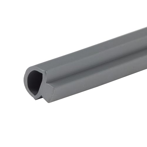 Image of M-D Building Products 13409 3 /8 in. x 5 /16 in. x 36 in. Gray Vinyl /Polymer Replacement Insert for Outswing Door Thresholds