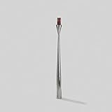 Gehämmerte Optik Lambert Taza Standleuchter Vernickelt Gehämmert H150cm Metallaccesoires, Silber, One Size