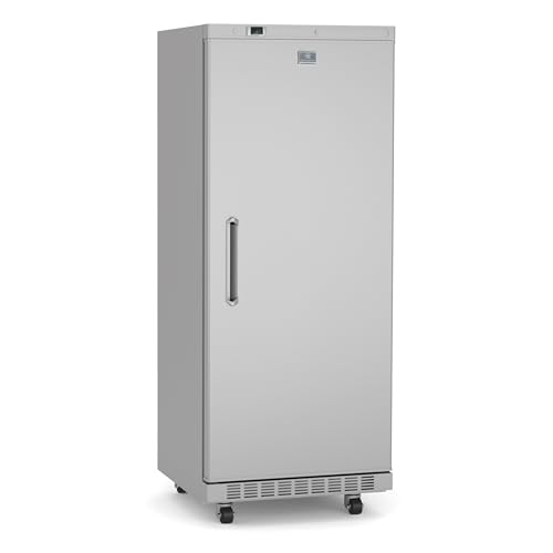 Kelvinator KCHRI25R1DFE Reach-in Freezer, 1 Door, 25 cu.ft. - Stainless Steel