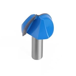 Yjqhody Doppelschaft-Hohlkehlfräser, 1 Stück