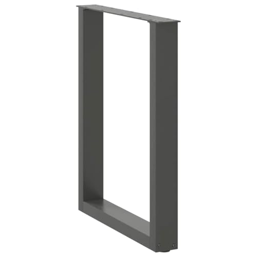 Pieds de table à manger de style industriel en acier réglables 60 cm - 4