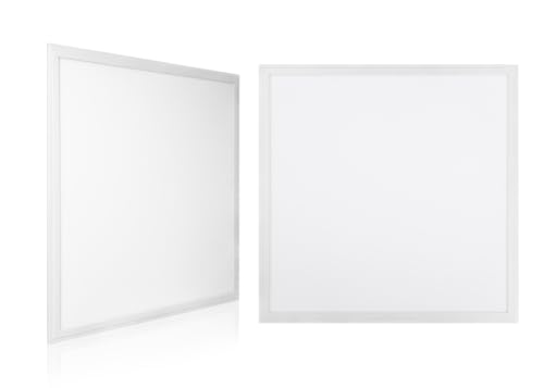 Image of Candour 2x2 LED Panel Light, 48W | Recessed Mounted | 2 Year Warranty | Slim Panel Body | 2ft x 2xft | Cool White 6500K | LED Lighting for Office, Commercial Spaces, Home, Shops & Showrooms