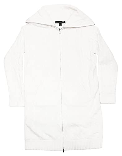 Ralph Lauren Polo Black Label Women Sweater Cardigan Cashmere Jacket White Large $1398 #TOP1