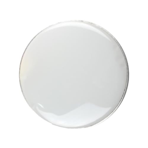 DYNWAVE Drum Head Skin Percussion Parts Round Drumhead Batter, Replacement Cover for Performance Stage Exercise Practice Show, diameter 20.3cm