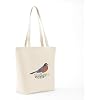 CafePress Robin Tote Bag Reusable Natural Beige Canvas Shopping Bag