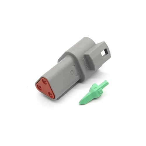 Connecteur étanche DT04-2P-P004 amélioré avec coque épaisse anti-vibration 2 broches