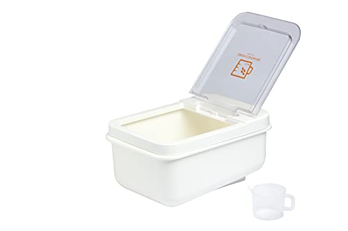 Locknlock Grain/Dry Food Container with Cup, 8 Liter Capacity