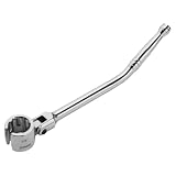 Generisch Oxygen Sensor Wrench | 22 mm Flexibler Kopf Steckschlüssel | Werkzeug für Einbau und Ausbau von Lambdasonden | für enge Motorräume bei PKW, LKW, Wohnmobil, SUV, Traktor