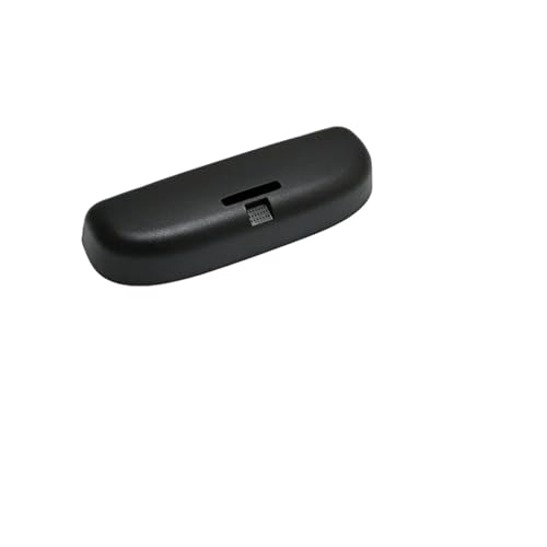 Support lunettes auto pour Range Rover Freelander Evoque - Organisateur à clip cuir noir