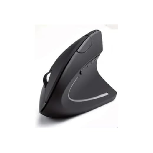 Mouse óptico vertical mão direita sem fio bluetooth