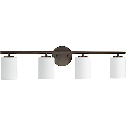 Image of Progress Lighting P2160-20 Replay Bath & Vanity, 4-Light, Antique Bronze