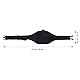 Mikrofon-Gürtel-Set, Universal Mikrofon-Gürteltasche Mikrofontasche Tragetasche Mikrofongürtel Neopren Mikrofon-Gürtelhalter Tasche Für Gürtel Für Fitness-Workouts Laufen Und Auftritte