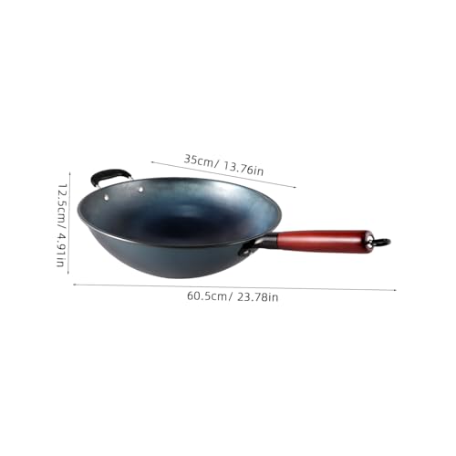 Wok de hierro con mango ergonómico Garneck miniatura 2