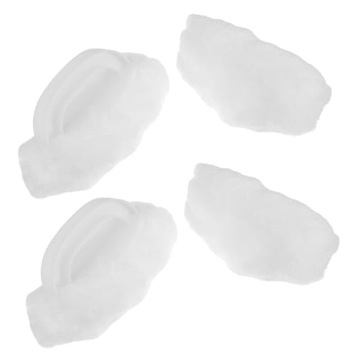 Healeved Bathtub Cleaning Brush Set 4 Pack Soft Bristles Squeeze Action Handle Reusable Tub Cleaner Multi-Function Bathroom Floor Brush