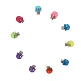 Housoutil 10個 ヘアシザー マフラー サロンシザー サイレンサー 理髪 美容師 はさみ 消音 ミュート サイレンサー ランダムカラー