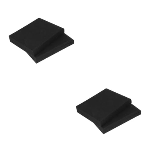 4 piezas de espuma acústica insonorizante para altavoces, almohadillas para monitores de estudio, accesorio de aislamiento para altavoces miniatura 7