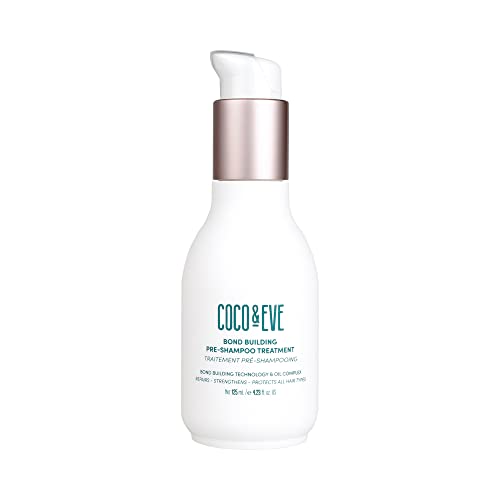 Coco & Eve Bond Building Pre-Shampoo Behandlung | Trockene Haarreparatur | Tiefenpflegemaske zur Reparatur von Haarschäden und Haarbündelung | Hilft bei Haarbruch (125 ml)