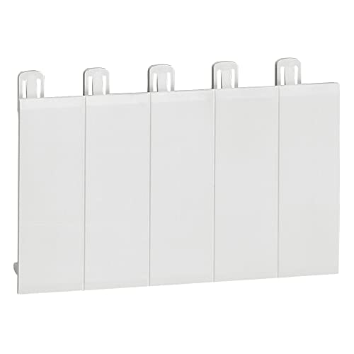 Legrand - Obturateur pour coffret - bande de 5 modules - blanc