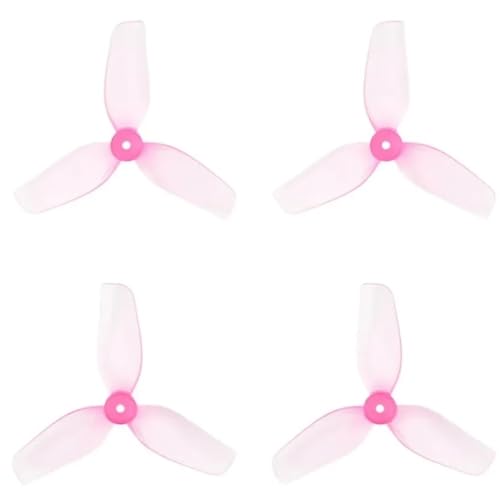Hélice à trois pales 31mm rose opening 1.0 pour mini drone FPV de type A65